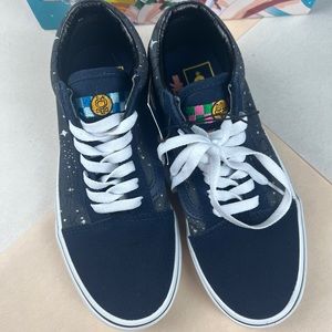 New Vans X Sailor Moon Old Skool Navy/Black Sneakers Limited-Edition 2022